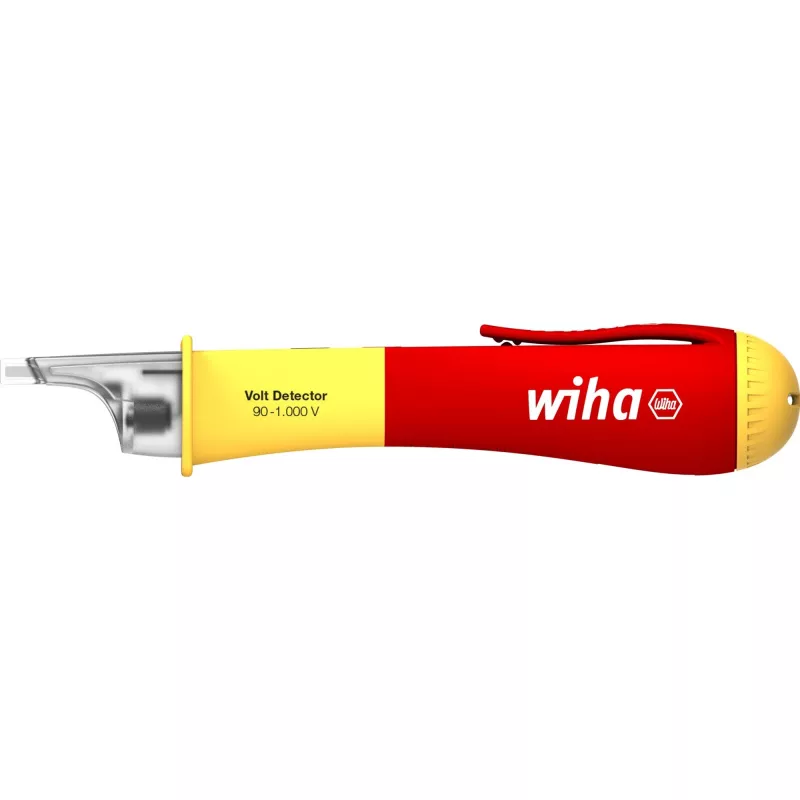 Wiha 43798 įtampos detektorius 90 - 1000 V Raudona, Geltona