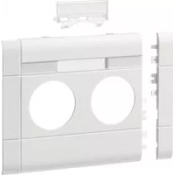 Hager dengiamoji plokštelė GB120219016 2-ių grupių BRA 120mm hf balta (GB120219016)