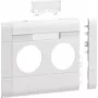 Hager dengiamoji plokštelė GB120219016 2-ių grupių BRA 120mm hf balta (GB120219016)