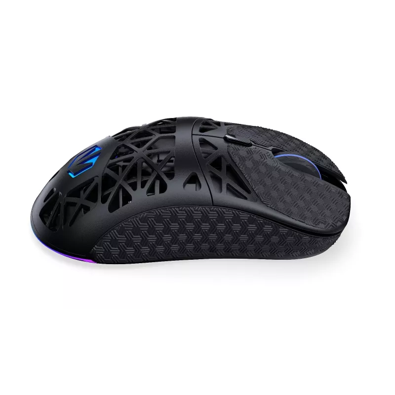 Belaidė žaidimų pelė ENDORFY LIV — dešinei rankai, optinė 12000 DPI, Bluetooth/2,4 GHz, laidinis USB-A/USB-C, 5 mygtukai, aRGB apšvietimas