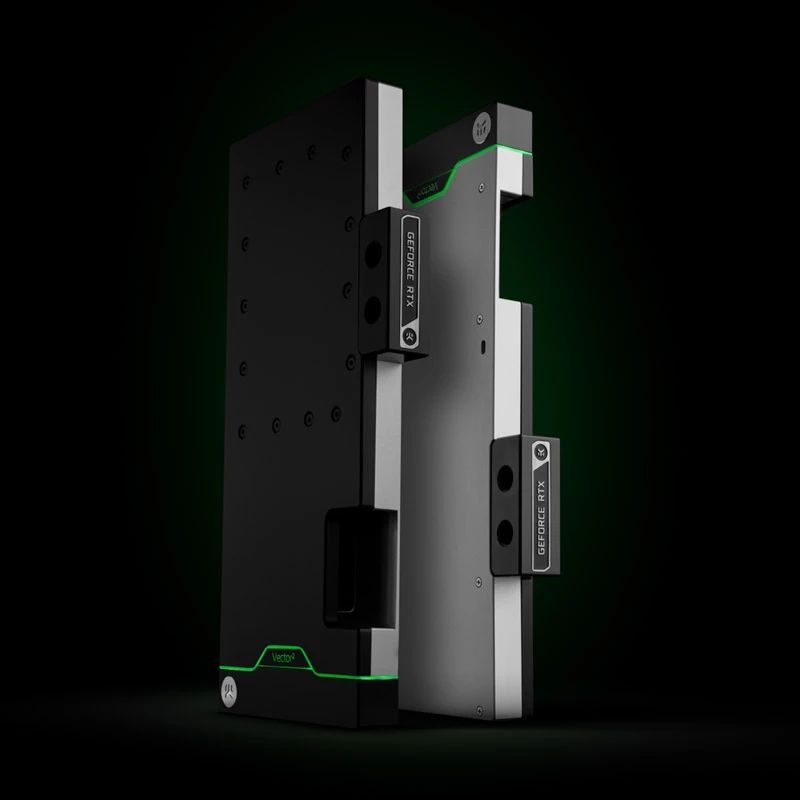Galinė plokštė EK-Quantum Vector² FTW3 RTX 3080/90 Backplate sidabrinė