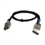 QNAP CAB-PCIE10M-8644-8X SAS laidas 1 m Juodas