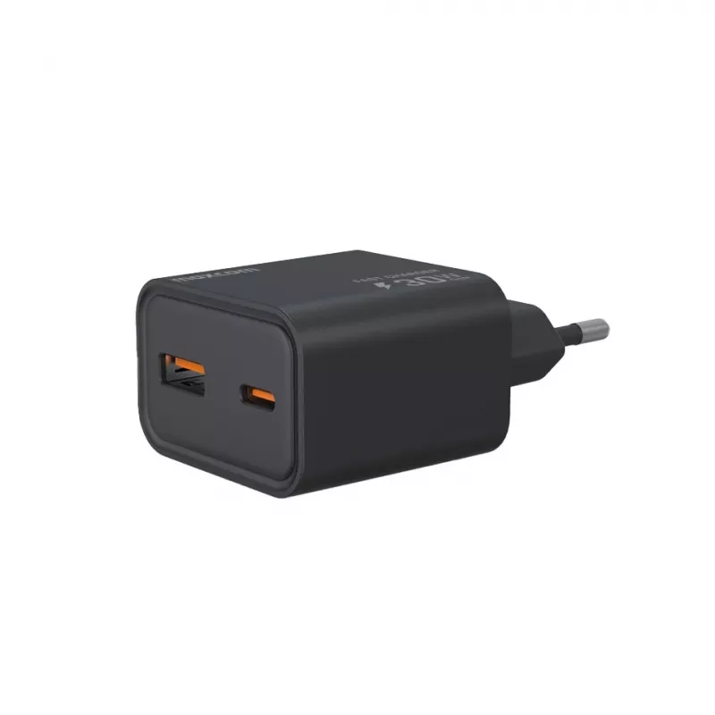 Maitinimo adapteris USB A+C 30W EU