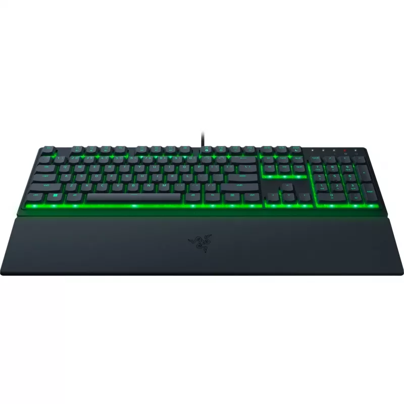 Razer Ornata V3 X Klaviatūra Žaidimams USB QWERTZ Vokiška Juoda RGB LED