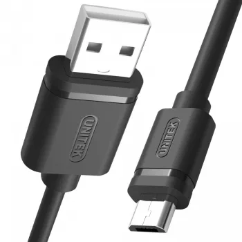 Unitek USB 2.0 laidas AM-microUSB BM, 2,0 m; Y-C455GBK