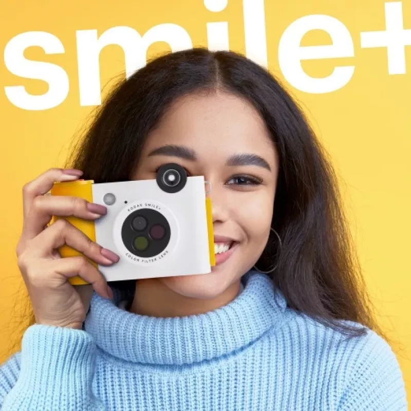 Kodak SMILE+ Momentinė Spausdinimo Kamera, 2x3'', Balta