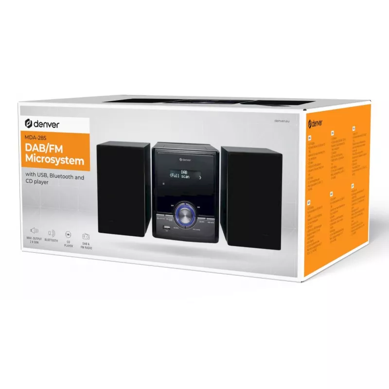 Denver MDA-285 mikro sistema su BT, CD, radiju ir AUX