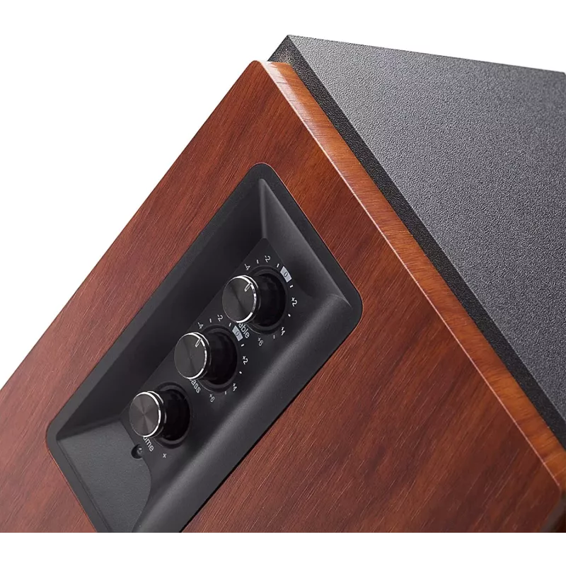 Edifier R1700BTS garsiakalbiai – belaidžiai Bluetooth lentyniniai kolonėlės, 66 W (R1700BTS WOOD)