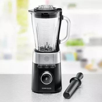 Stovimas blenderis Rommelsbacher MX 1260 – 1200 W, 1,5 l, juodas/nerūdijantis plienas