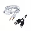 Skullcandy Hesh ANC ausinės laidinės ir belaidės, lankelis, skambučiai/muzika, USB Type-C, Bluetooth, balta