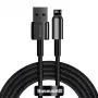 Baseus CALWJ-A01 Lightning laidas 2m Juodas 2.4A