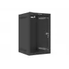 Sieninis stovas LANBERG WF10-2309-10B 9U, 469×280×310 mm, 10 colių gylis, juodos spalvos, IP20