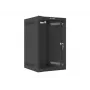 Sieninis stovas LANBERG WF10-2309-10B 9U, 469×280×310 mm, 10 colių gylis, juodos spalvos, IP20
