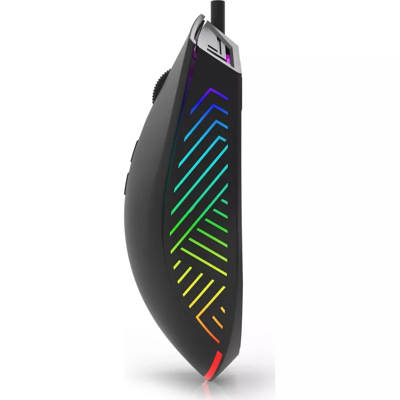 INCA Gaming Mouse IMG-GT17 6400 DPI, RGB, 7 mygtukai, USB, juoda