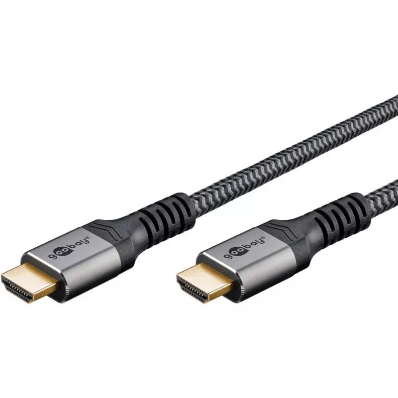 Goobay 65263 HDMI laidas 5 m HDMI A tipas (standartinis) pilka (65263)