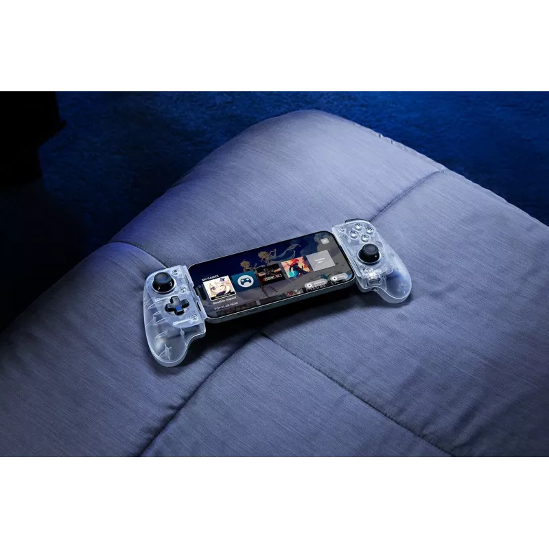 Razer Kishi V3 - Phantom White Ed. USB valdiklis Android, iOS