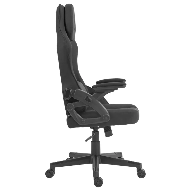 Deltaco DC130 Gaminė kėdė Soft Woven Mesh juoda (GAM-180)