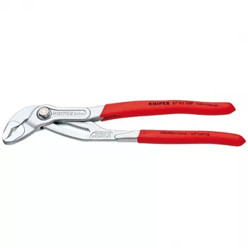 Knipex 87 03 250 replės su liežuvėlio ir griovelio mechanizmu