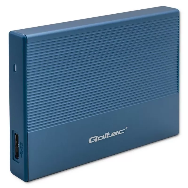 Išorinis 2,5 colio SSD/HDD korpusas QOLTEC 52276 USB 3.0 SATA iki 2 TB