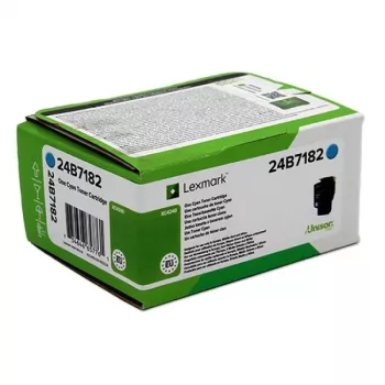 Lexmark originalinis žalsvai mėlynas (cyan) toneris