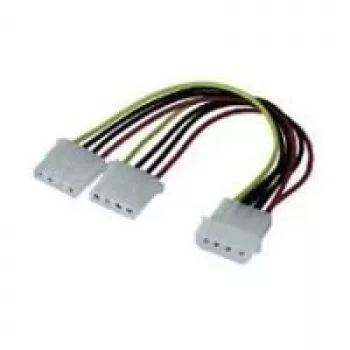 Wentronic CAK S-01 5,25>2x 5,25 maitinimo skirstytuvas - vidinis maitinimo šaltinis, 4 kontaktų (kištukas) - vidinis maitinimo šaltinis, 4 kontaktų (lizdas) - 15 cm