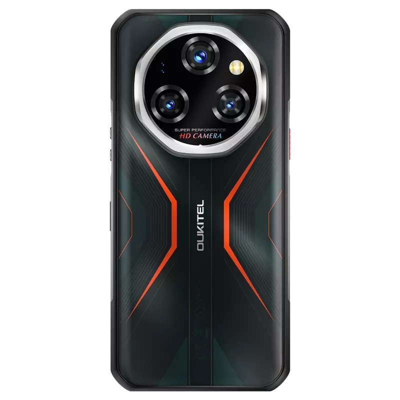 Išmanusis telefonas Oukitel WP55 Pro 6,6 colio 16GB/512GB Oranžinis