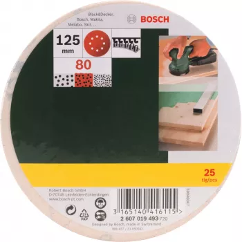 Bosch 2 607 019 493 šlifavimo priedas 25 vnt.
