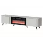 TV spintelė Cama Meble Volare 200 x 39 x 49 cm kašmyro su elektriniu židiniu