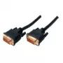 shiverpeaks DVI-D/DVI-D laidas 5m - DVI-D kištukas - DVI-D kištukas - auksuotas - juodas (BS77445)