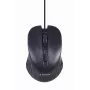 Laidinis pilno dydžio klaviatūros ir pelės rinkinys Gembird KBS-UM-04 USB QWERTY, juoda, 1,5 m laidas