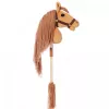 Arklys ant pagaliuko HOPPIHORSE Hobby Horse A3 Kaštoninis