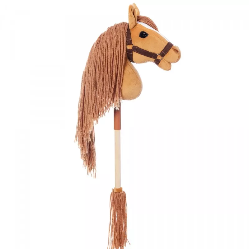 Arklys ant pagaliuko HOPPIHORSE Hobby Horse A3 Kaštoninis