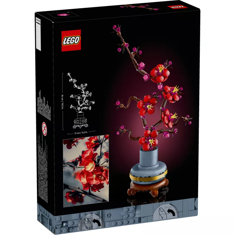 LEGO Icons Slyvų Žiedų Gėlių Dekoro Rinkinys 10369, Įvairių Spalvų