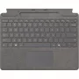 Microsoft Surface Pro klaviatūra su plonu rašikliu verslui, QWERTZ vokiškas išdėstymas, Platinum