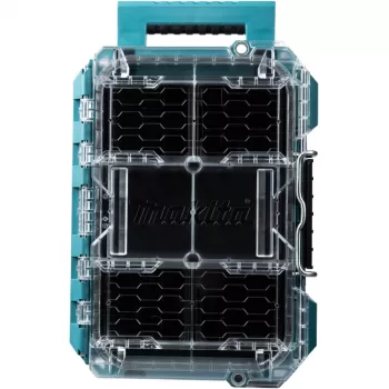 MAKTRAK Organizer compact įrankių dėžė Mėlyna/permatoma, permatomas dangtelis