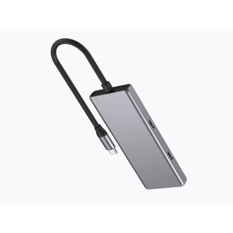 USB šakotuvas Gembird 4 prievadų USB 3.2 Gen 2 Type-C šakotuvas su 4x Type-A ir Type-C prievadais