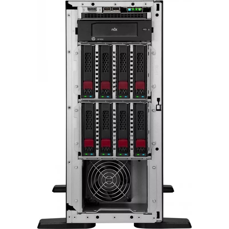 HPE ProLiant ML110 Gen11 serveris 4510 12 branduolių 1p 64gb-r MR408i-o 8sff 2x480gb SSD 2x1000w Rps Eu