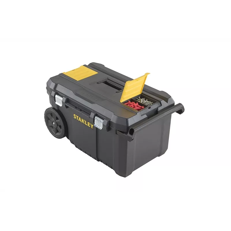 Stanley STST1-80150 dėžutė smulkioms detalėms/įrankiams, plastikinė, juoda