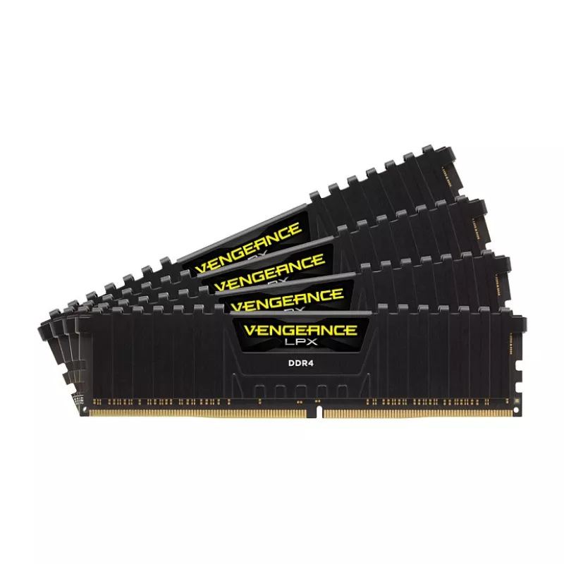 Corsair Vengeance LPX 8GB DDR4 2400 MHz CL14 juoda
