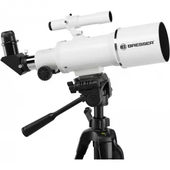Teleskopas Bresser Optics CLASSIC 70/350 Refraktorius 140x Juodas, Baltas