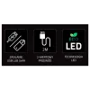 LED neoninis ženklas MANTA SNL07GN žalias/geltonas kaktuso formos dekoratyvinis šviestuvas