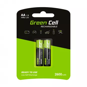 Įkraunama baterija Green Cell GR05 (AA, 2600 mAh, 2 vnt.)