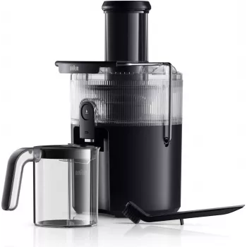 MultiJuice 5 sulčiaspaudė SJ 5000 (juoda, 800 W, sulčių talpa 1,5 L)