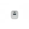 Įkroviklis NATEC NUC-2140, 30W, USB-C PD 3.0 + USB-A, Samsung AFC, Baltas