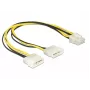 Vidinis maitinimo laidas DeLOCK 85453 0,3 m 8 kontaktų EPS12V (vyriškas)