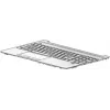 HP N08723-051 klaviatūra nešiojamam kompiuteriui (prancūziška AZERTY, apšviesta, juoda)