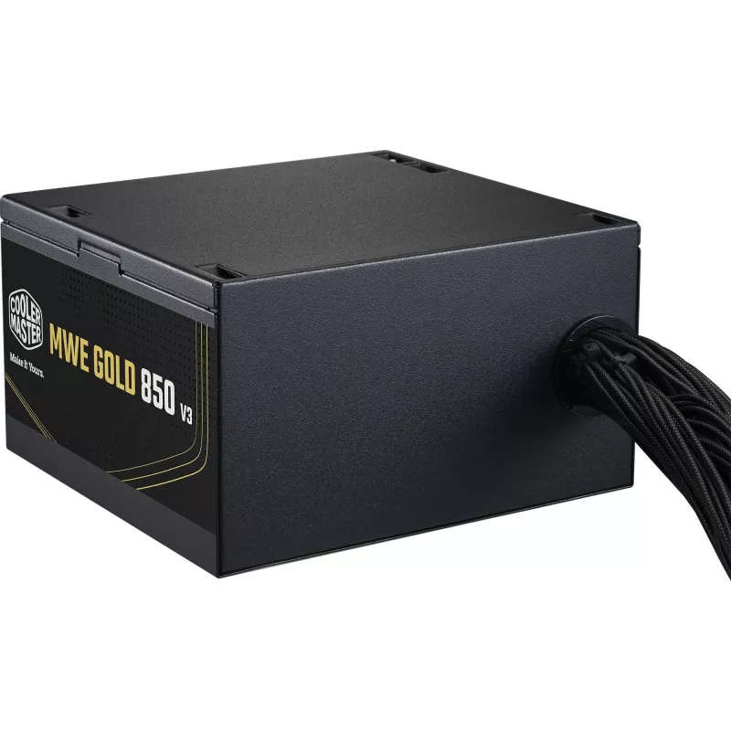 Maitinimo blokas Cooler Master MWE Gold 850 V3 850W 80+Gold ne modularus ATX 3.1 Ventiliatorius 120mm Garantija 5 m.