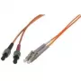 Tecline exertis Connect šviesolaidinis kabelis ST (vyriškas) į LC (vyriškas) – 2 m – OM2 50/125 µm – oranžinis (85402)