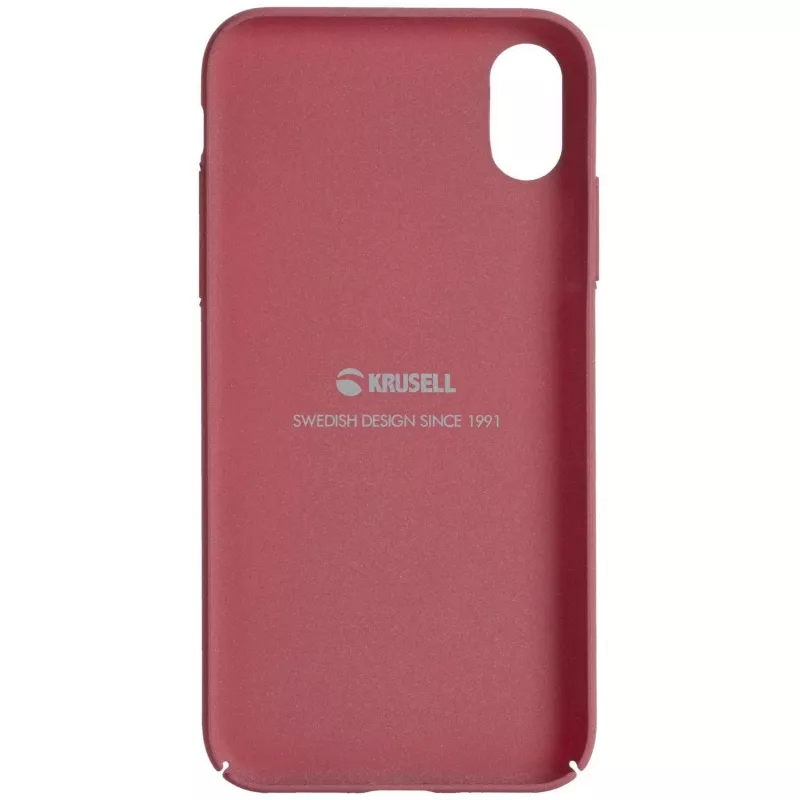Dėklas Krusell Sandby iPhone X rožmedžio spalvos