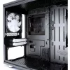 Fractal Design Define Nano S - Langas - Bokštas - ITX - be maitinimo šaltinio (ATX) - Juoda - USB/Garsas (FD-CA-DEF-NANO-S-BKW)
